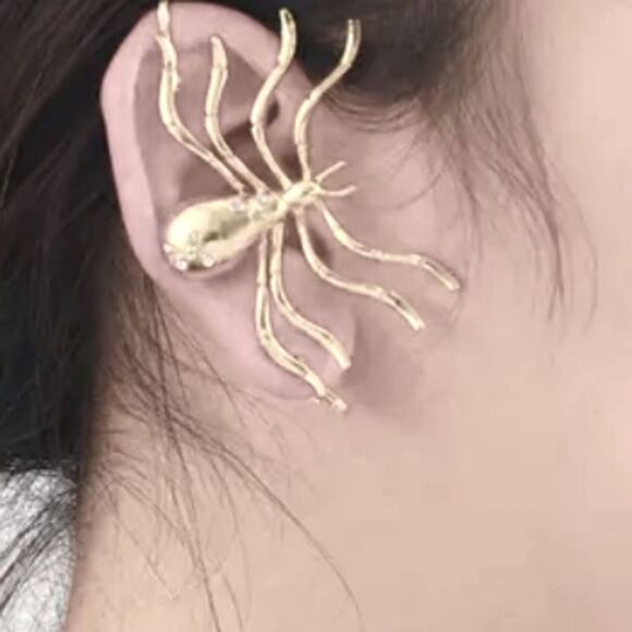 New ZARA Spider Clip On Ear Cuff - Picture 4 of 8